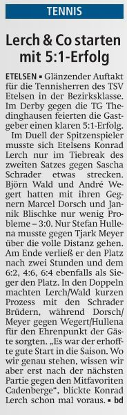 Kreiszeitung, 09.05.2017